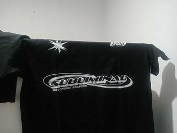 Product Review of Boxy Fit Crop T-shirt Oversize Pria Dewasa Woopie Project Hitam Stripe Katun 20s 200gsm Lembut | Atasan Kaos Skena Oblong Santai Motif Keren Baju Distro Cowok Lengan Pendek from 🐻**🇭 0