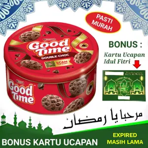 PROMO GOOD TIME COOKIES CHOCOCHIPS KALENG 133gr BISKUIT COKLAT KUE LEBARAN PARSEL RAMADHAN Food Kering Snack Cemilan Susu Makanan ringan Chocolate Cokelat