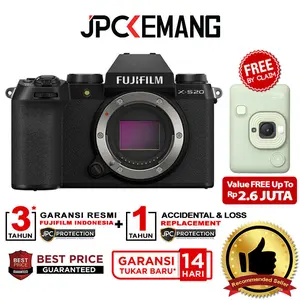Fujifilm XS20 Body Only Mirrorless Digital Camera Fuji X-S20 XS 20 Kamera Garansi Resmi