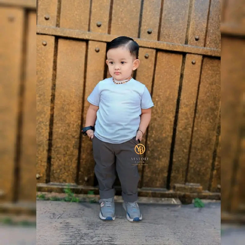YESTORE KIDS Celana Anak Panjang Chinos Cowok Usia 2-10 Tahun Bahan Cotton Combed Anak-Anak 7