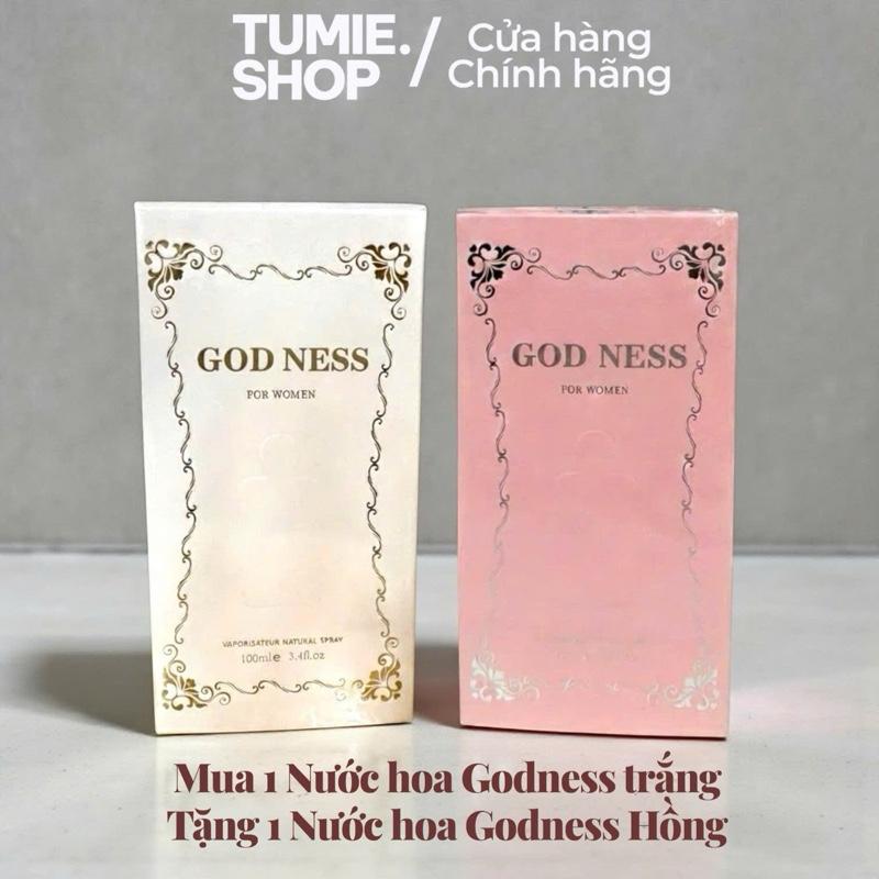  U5_NƯỚC HOA NỮ JIN.BADI THIÊN THẦN GOD.NESSS TRẮNG 100ML   TẶNG KÈM 1 NƯỚC HOA THIÊN THẦN JIN.BADI GOD.NEDSS HỒNG 100ML   mùi hương ngọt sang lưu hương lâu dai; phù hợp mọi hoàn cảnh 