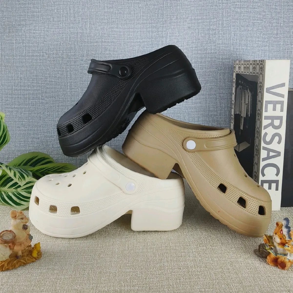 Sandal Baim Kodok Wanita Wedges classic size 36-41 9667w