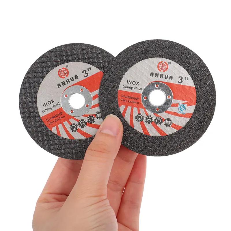 5pcs 3inch 75 * 1.2 * 10 lỗ cắt nhỏ nhựa tròn đĩa bánh mài đĩa 75 mm cho thép…