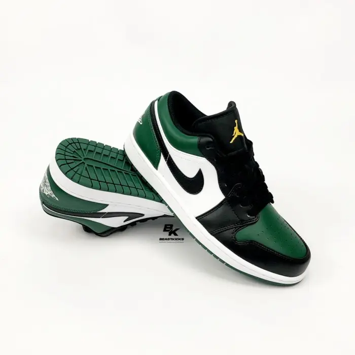AIR JORDAN 1 LOW GREEN TOE 2
