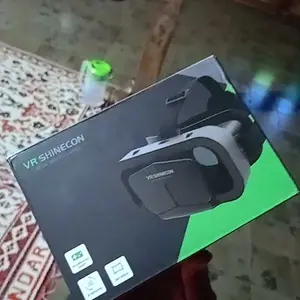 Shinecon VR Box IMAX Virtual Reality Glasses G10 Untuk HP max 7 inch Material ABS Berkualitas Tali Elastis Nyaman Lensa Bulat Lebar Desain Ergonomis Kompatibel 4.7-7 inch