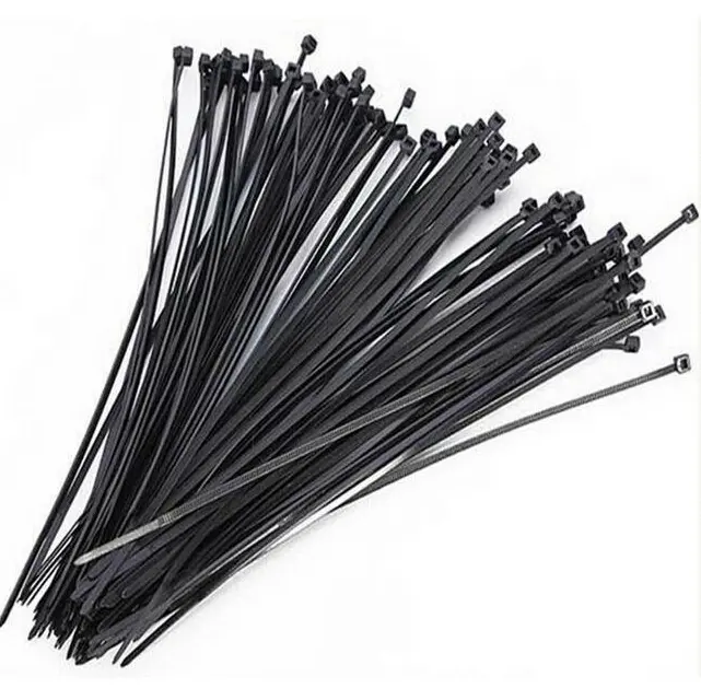 Dây rút nhựa Nhỏ màu Đen 10cm, 15cm, 20cm, 25cm, 30cm, (65 sợi/bao)