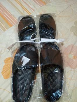 Product Review of Sandal pria slop karet dewasa kekinian murah Sendal slide cowok remaja rumah casual polos empuk EVA Hitam Shoes from A**e S**a g**r 1