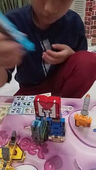 Product Review of Mainan Robot Anak Transformer Number 0-9 Mainan Robot Angka Anak Mainan Edukasi Anak Transformer COD from R**a 0