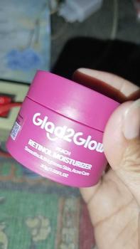 Product Review of GLAD2GLOW Peach Retinol Moisturizer 30 gram dengan Retinol & HPR untuk Memudarkan Garis Halus dan Kerutan from A**i 0