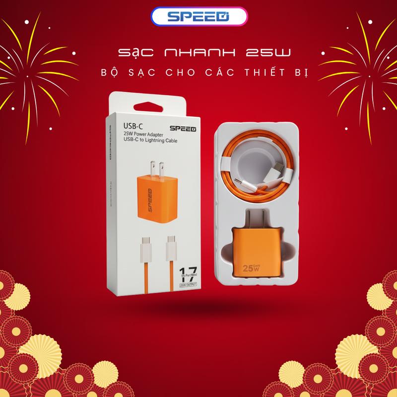 DCK sạc nhanh PD 25W cho các dòng máy Ip 6-17prm C - C and C-L màu cam vũ trụ siêu hót Bảo hành 12 tháng