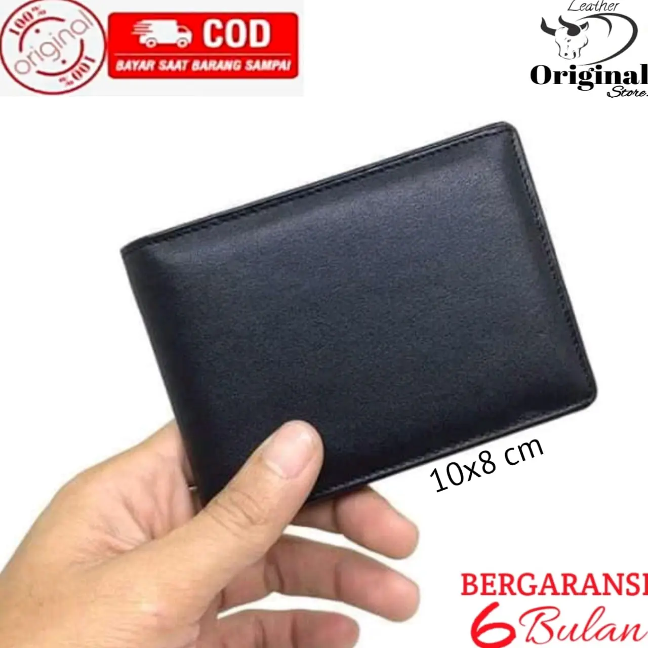 Dompet kulit pria 100% ORIGINAL Model Mini Simpel