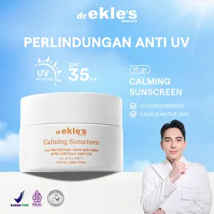 [Spesial Live] Calming Sunscreen 35 SPF++ In Vitro with Centella Asiatica by dr Ekles Skincare | Anti UV