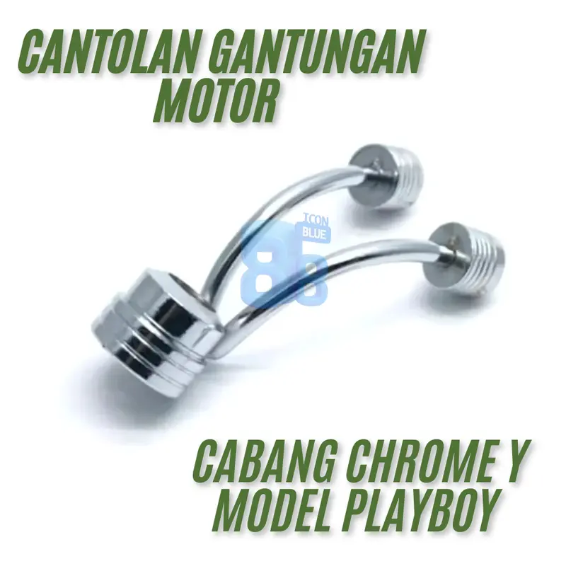 CANTOLAN GANTUNGAN BARANG STAINLESS CABANG Y bahan Full Stailess UNIVERSAL untuk semua motor 1