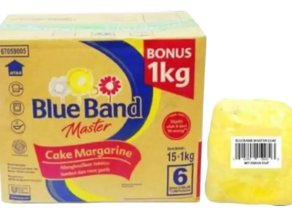 BLUEBAND rpk 1kg Margarin Blue Band kemasan 1kg