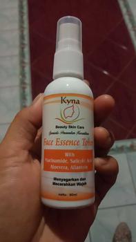 Product Review of (BPOM KYNA BEAUTY SKINCARE)  Brightening Toner Face Essence Toner 60ml Toner Pencerah Wajah For All Skin Types With Niacinamide Salicylic Acid Aloe Vera Allantoin Penyegar Kulit Perawatan Wajah Mencerahkan Kotoran Hyaluronic Pelembab Hydrating from F**i 0
