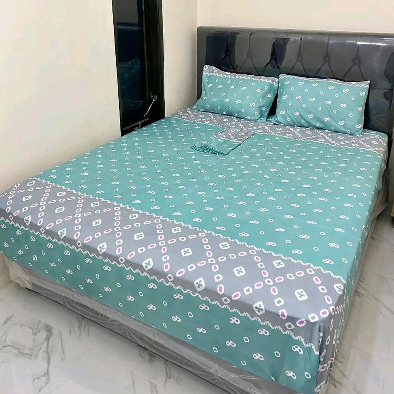 SPREI DOBEL KARET ANTI GESER UKURAN KOMPLIT SPREI MOTIF JUMPUTAN SOLO//SPREI JUMPUTAN BEST SELLER/SPREI BATIK JADUL 9