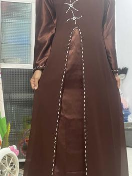 Product Review of Batiknurfashion.(COD) Nadia dress mewah kondangan // bridesmaid// Gaun mewah// baju kondangan wanita 2024 // Bajukondangan mewah dan elegan// ootd// baju kondangan warna burgundy // Ootd berhijab //bridesmaid dress  Gamis  Pesta Wanita from i**3 1