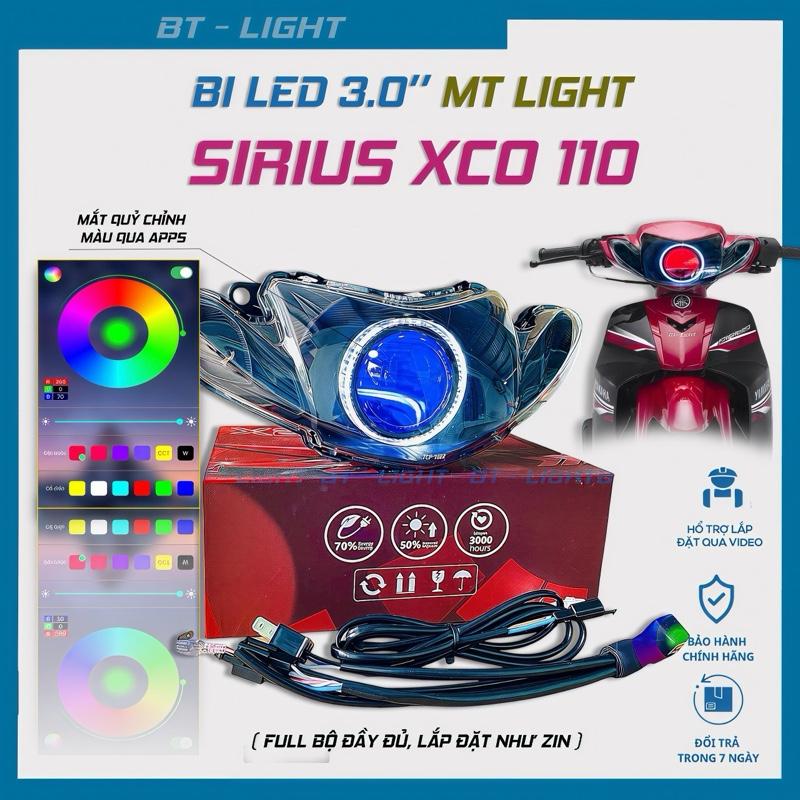 Đèn Bi Led MT Light lên Sirius xcơ Đèn Pha Led