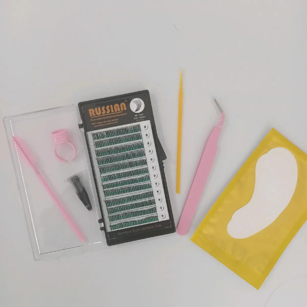 paket 7in1 bulumata Russian Lem mini Extension