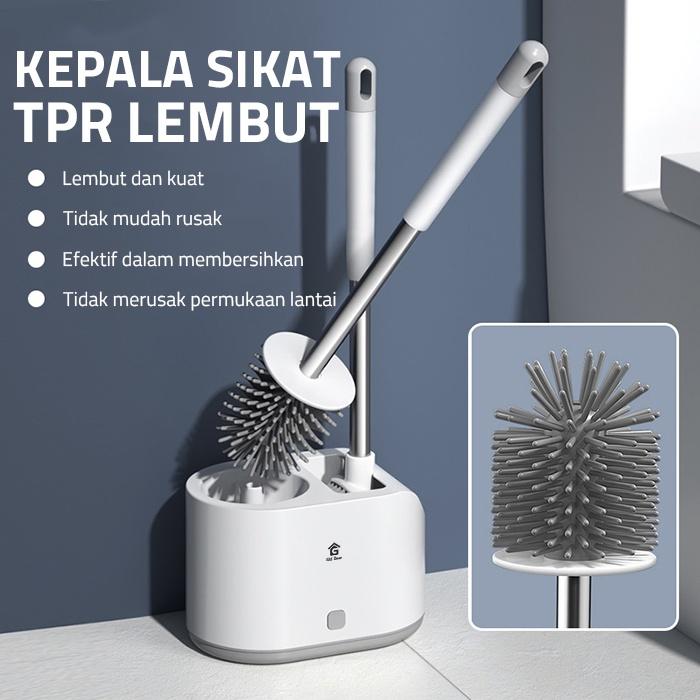 GM Bear Sikat WC (2 in 1) 1993 - Sikat Pembersih Toilet Kamar Mandi 3
