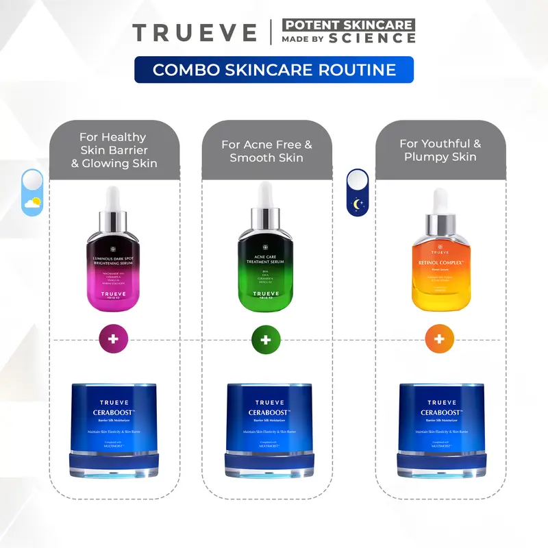 TRUEVE Ceraboost Silk Moisturizer Gel 30gr - Moisturizer Gel Pelembab Wajah Pagi Malam, Memperbaiki Skin Barrier Rusak Iritasi, Cocok untuk Semua Jenis Kulit (Blue Tansy + Ceramide) 7