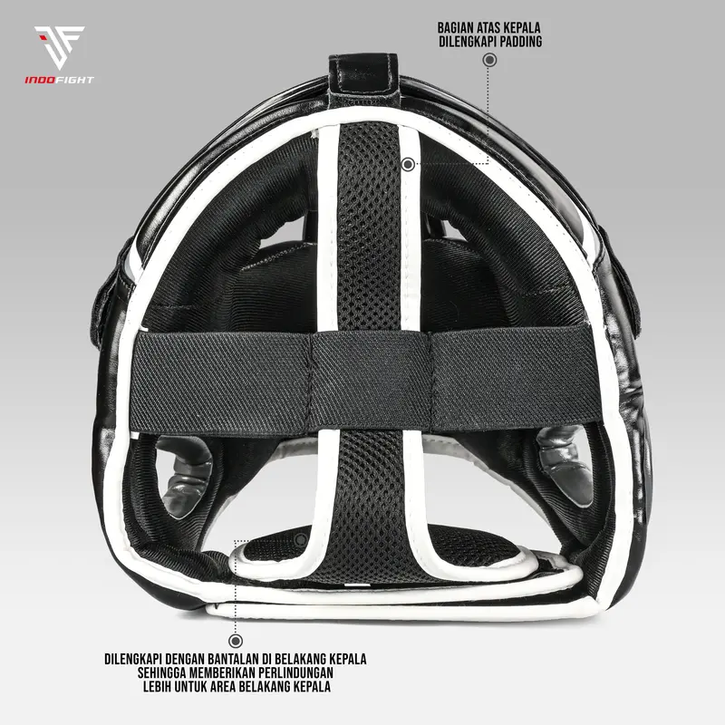 Head Guard Muaythai Indofight Original, Head Guard MMA Indofight Original, Helm Muaythai Indofight , Helm Boxing Indofight  GLH1 5