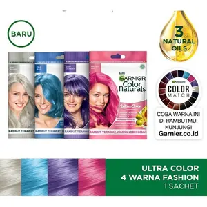 Garnier Hair Color Natural (Sachet) - Semir Pewarna Rambut Hemat