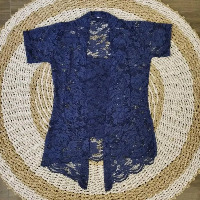 kebaya anak lengan pendek umur 4-8 bahan burkat halus nyaman di pakai Fashion 2