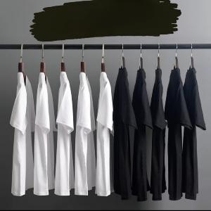 BUY 1 OR 3 PCS Kaos T-Shirt 100% Katun Combed 30s - Kaos Distro Cowok Cewek Branded - Baju Kaos Distro Pria Keren Articel Eiger Kr  Eiger Ad Eiger Print White Premium Kaos Oblong 1