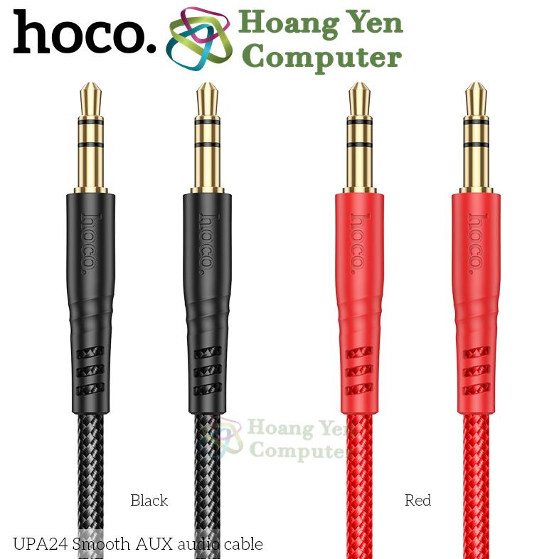 Cáp Chuyển Âm Thanh 2 Đầu 3.5mm Hoco UPA24 1m - BH 1 Đổi 1 - Hoàng Yến Computer