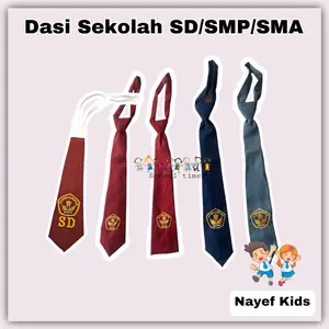 DASI Sekolah SD SMA SMP  Logo Bordir Putra Putri