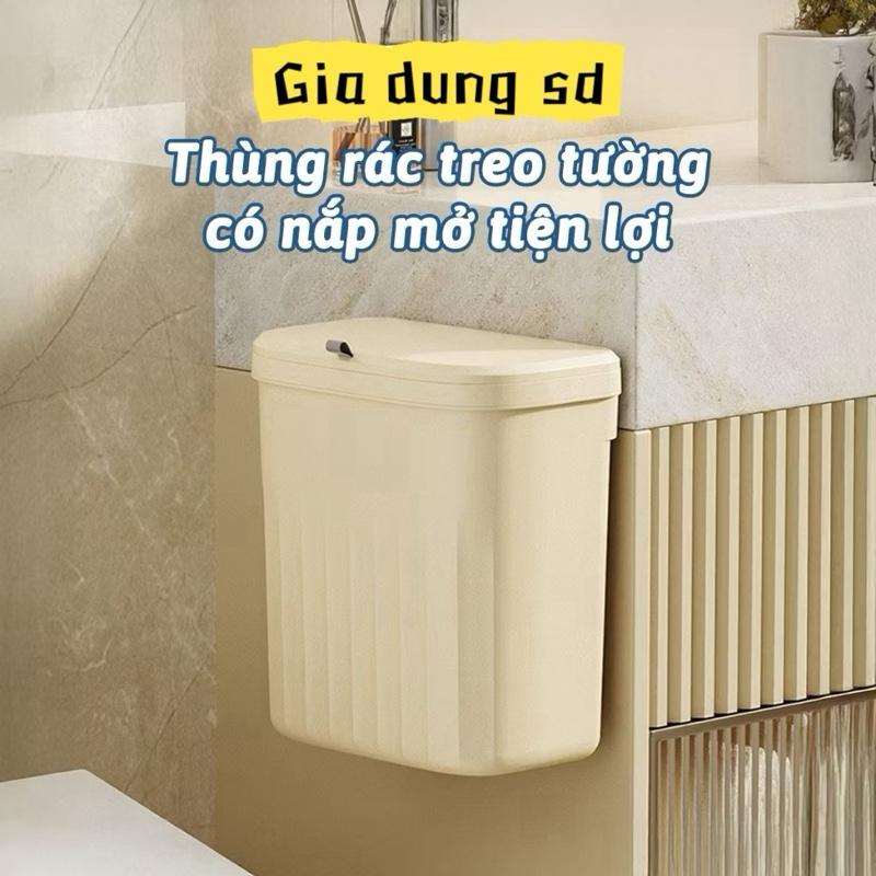  Thùng rác  treo tường 12L đa năng bền chắc hàng loại1... 