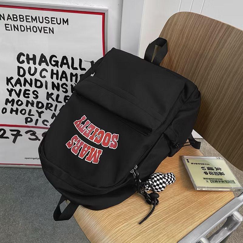Tas Punggung Ransel Sekolah Tas Backpack Polos Fashion Cocok Buat Cowok Cewek 1