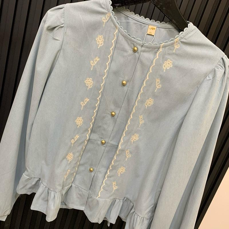 VOL 1 Blouse Corduroy Visella Babydoll 029 Wanita 6