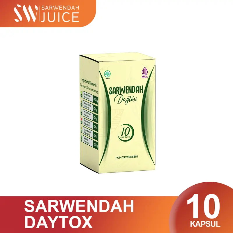 [ 10 ] Sarwendah daytox BPOM by brand Sarwendah 4