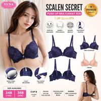 Gambar SCALEN SECRET | Bra Kawat Brukat Push Up 928 | Size 34B-38B - Maroon, 34 dari Yuna By Yanu Kota Administrasi Jakarta Barat 1 Tokopedia