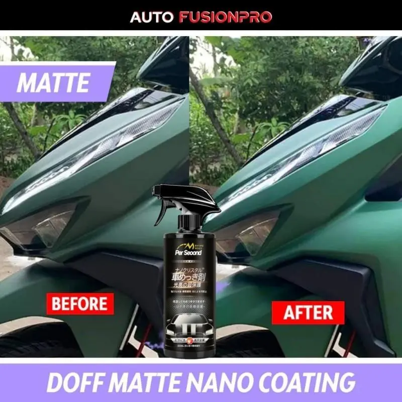 Semprotan Nano Coating Doff Matte 500ml membantu melindungi serta ...