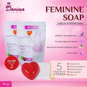 2 PCS Sabun Perawatan / Feminine Hygine Soap (Miss V) dengan Bahan Alami yang Aman