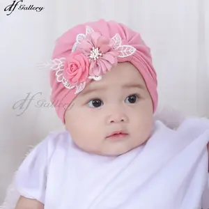 Set Turban Bayi Perempuan 0 6 Bulan - 3 tahun | Premium Cantik & Menggemaskan | DELISA by dfgallery