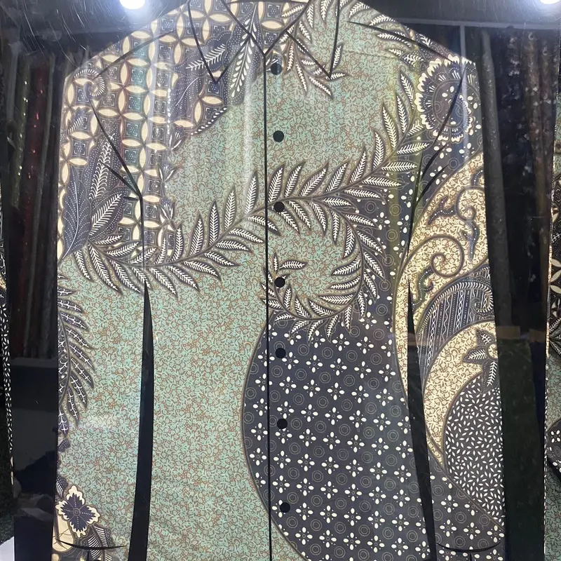 Kain Batik cotton poly /kemeja / dress 2