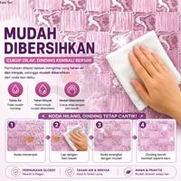Gambar Hoptech- Wallpaper 3D Motif Keramik Kristal 280 x 120 cm Wallpaper Efek Dinamis 3D Dengan Perekat Ubin Film kristal Wallpaper Dinding 3D - A159-1 (280 X 120 CM) dari Hoptech Indonesia Jaya Kab. Tangerang 4 Tokopedia