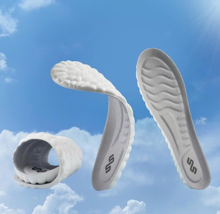 Lót Giày Cao Su Non Tăng Chiều Cao Thoáng Khí Chống Hôi Chân Miếng Độn Đế Nâng Chiều Cao cho Giày Thể Thao Nam Nữ SA01