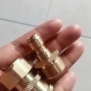 2pcs Konektor Adaptor M22 * Male 15mm Untuk Pressure Washer female Quick Release Jet Cleaner Cuci