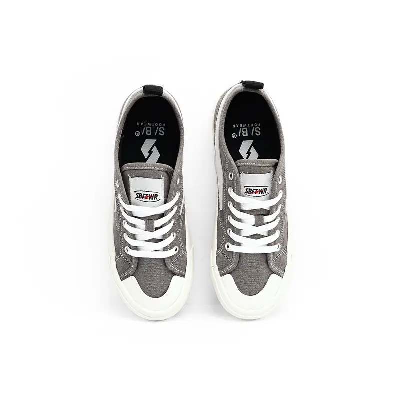 SABA Veron Grey White -  Sepatu Sneakers Casual Pria Wanita 4