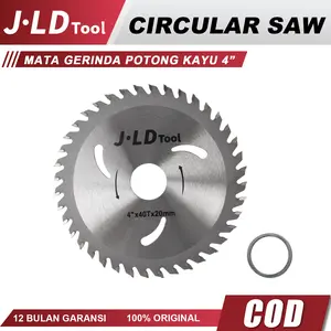 J.LD TOOL Mata Circular Saw Blade 4" x 30T/40T Mata Pisau Potong Gergaji Kayu Gerinda Mata 100mm