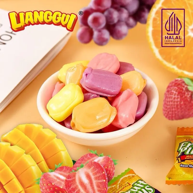 (HALAL) Lianggui Fruit Plus Permen Lunak 2