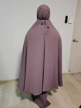 Product Review of Telekung Zahrah with a Bag Premium Crinkle Material Plain from S**p 0