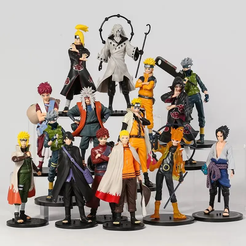 Figure Naruto Sasuke Kakashi Jiraiya Itachi Minato Pain Gaara Madara uchiha Rikudou Sennin Sage Mode Hokage