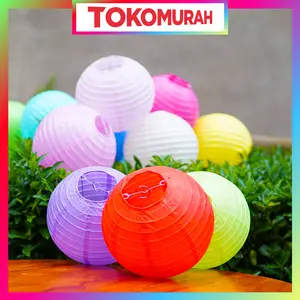TM LAMPION IMLEK LAMPION WARNA LAMPION PESTA LAMPION IMLEK LAMPION POLOS 25 CM R1198