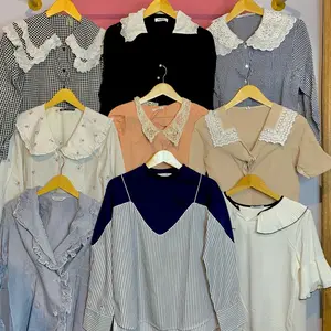 Kemeja katun dan blouse oversize dan fit body